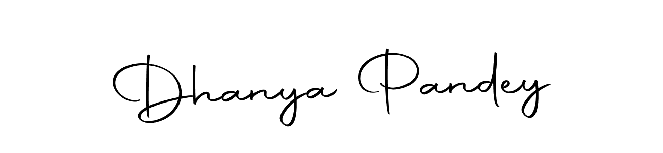 The best way (Autography-DOLnW) to make a short signature is to pick only two or three words in your name. The name Dhanya Pandey include a total of six letters. For converting this name. Dhanya Pandey signature style 10 images and pictures png