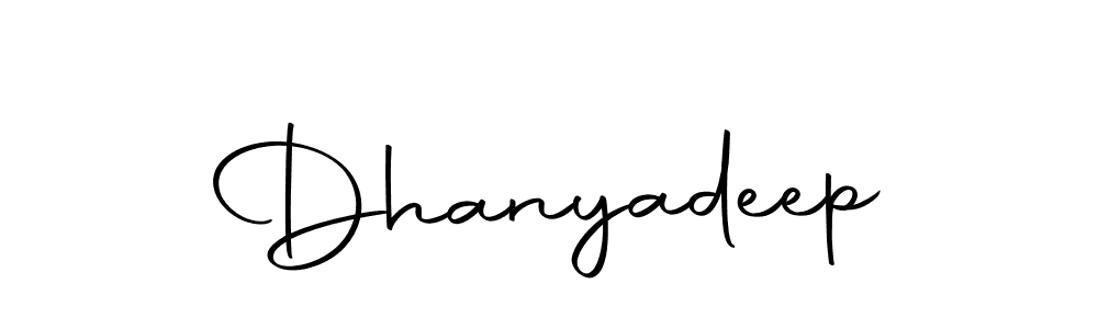 Dhanyadeep stylish signature style. Best Handwritten Sign (Autography-DOLnW) for my name. Handwritten Signature Collection Ideas for my name Dhanyadeep. Dhanyadeep signature style 10 images and pictures png