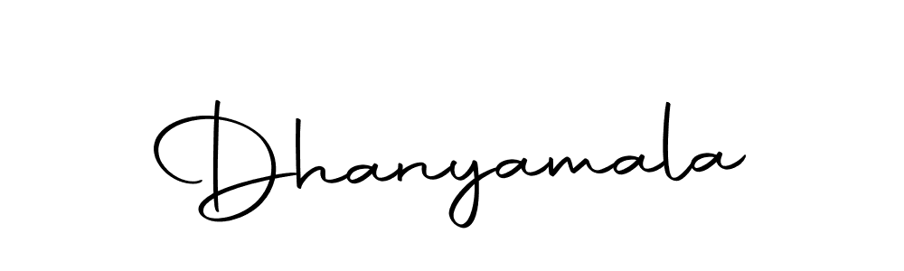 Here are the top 10 professional signature styles for the name Dhanyamala. These are the best autograph styles you can use for your name. Dhanyamala signature style 10 images and pictures png