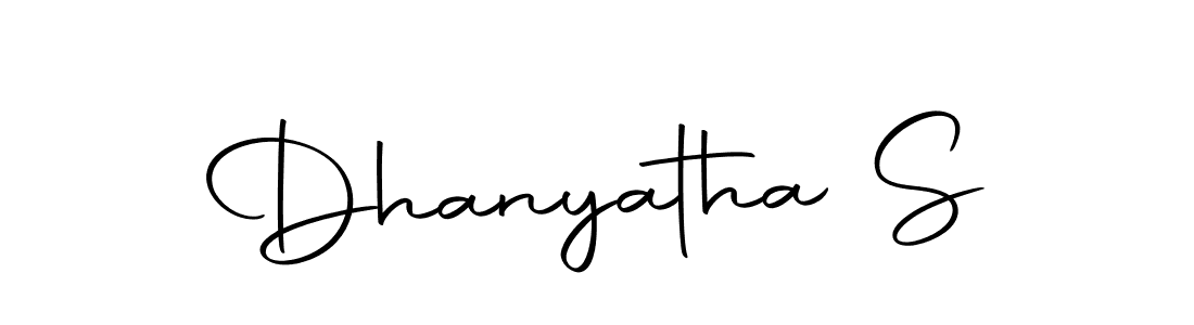 This is the best signature style for the Dhanyatha S name. Also you like these signature font (Autography-DOLnW). Mix name signature. Dhanyatha S signature style 10 images and pictures png