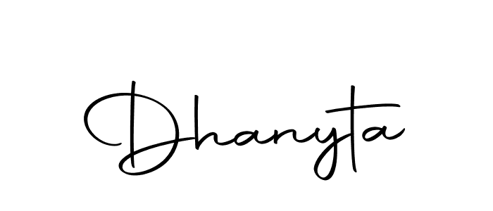 You should practise on your own different ways (Autography-DOLnW) to write your name (Dhanyta) in signature. don't let someone else do it for you. Dhanyta signature style 10 images and pictures png