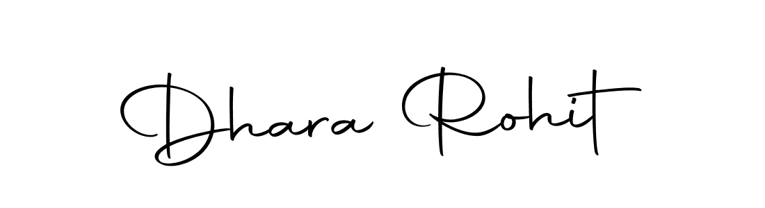 Dhara Rohit stylish signature style. Best Handwritten Sign (Autography-DOLnW) for my name. Handwritten Signature Collection Ideas for my name Dhara Rohit. Dhara Rohit signature style 10 images and pictures png