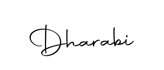 Make a beautiful signature design for name Dharabi. With this signature (Autography-DOLnW) style, you can create a handwritten signature for free. Dharabi signature style 10 images and pictures png