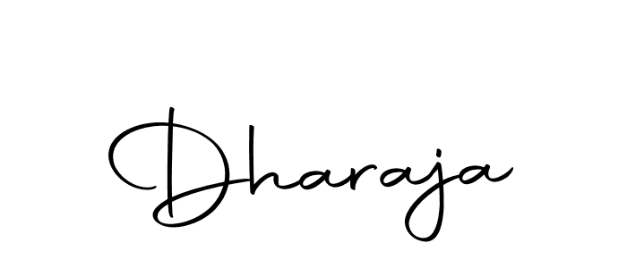 Design your own signature with our free online signature maker. With this signature software, you can create a handwritten (Autography-DOLnW) signature for name Dharaja. Dharaja signature style 10 images and pictures png