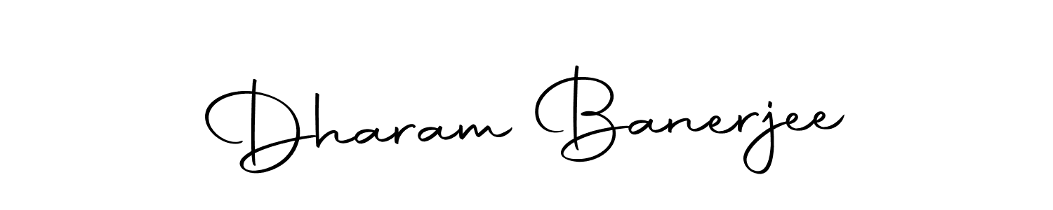 You can use this online signature creator to create a handwritten signature for the name Dharam Banerjee. This is the best online autograph maker. Dharam Banerjee signature style 10 images and pictures png