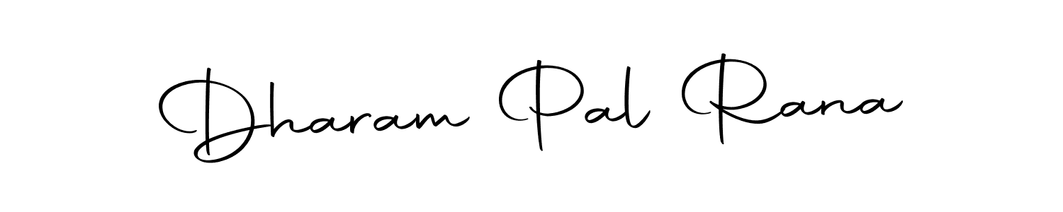 Make a beautiful signature design for name Dharam Pal Rana. Use this online signature maker to create a handwritten signature for free. Dharam Pal Rana signature style 10 images and pictures png
