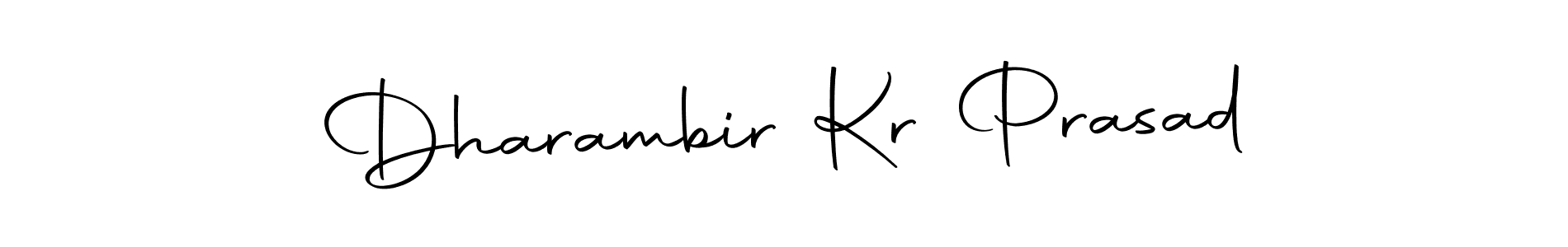 Use a signature maker to create a handwritten signature online. With this signature software, you can design (Autography-DOLnW) your own signature for name Dharambir Kr Prasad. Dharambir Kr Prasad signature style 10 images and pictures png