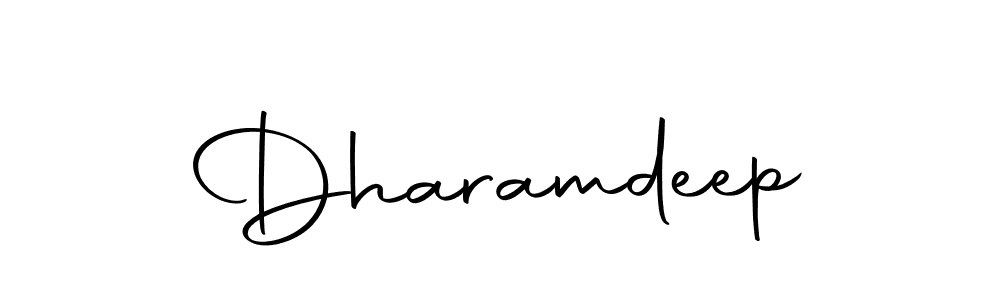 Dharamdeep stylish signature style. Best Handwritten Sign (Autography-DOLnW) for my name. Handwritten Signature Collection Ideas for my name Dharamdeep. Dharamdeep signature style 10 images and pictures png