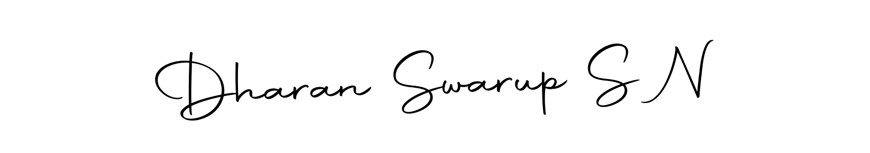 It looks lik you need a new signature style for name Dharan Swarup S N. Design unique handwritten (Autography-DOLnW) signature with our free signature maker in just a few clicks. Dharan Swarup S N signature style 10 images and pictures png