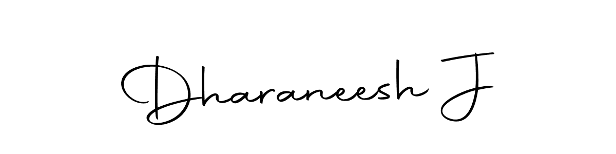 Once you've used our free online signature maker to create your best signature Autography-DOLnW style, it's time to enjoy all of the benefits that Dharaneesh J name signing documents. Dharaneesh J signature style 10 images and pictures png