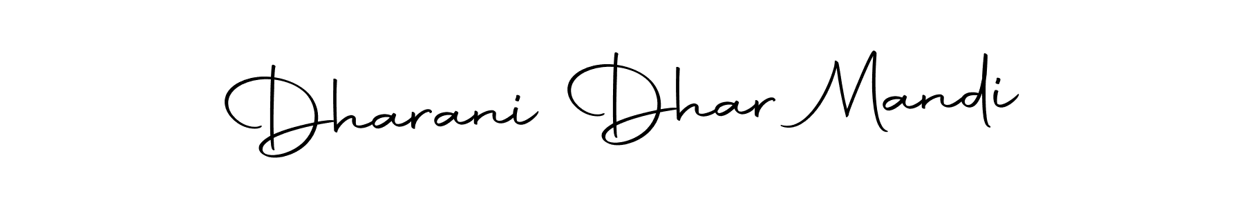 Use a signature maker to create a handwritten signature online. With this signature software, you can design (Autography-DOLnW) your own signature for name Dharani Dhar Mandi. Dharani Dhar Mandi signature style 10 images and pictures png