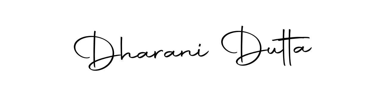 Make a short Dharani Dutta signature style. Manage your documents anywhere anytime using Autography-DOLnW. Create and add eSignatures, submit forms, share and send files easily. Dharani Dutta signature style 10 images and pictures png