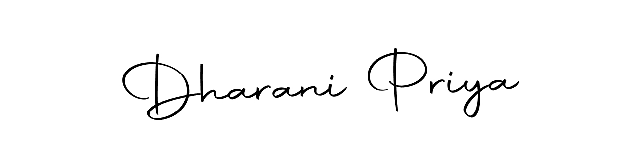 Make a beautiful signature design for name Dharani Priya. Use this online signature maker to create a handwritten signature for free. Dharani Priya signature style 10 images and pictures png