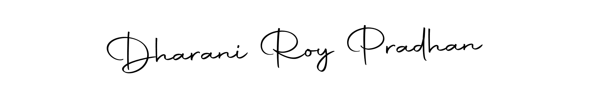 Design your own signature with our free online signature maker. With this signature software, you can create a handwritten (Autography-DOLnW) signature for name Dharani Roy Pradhan. Dharani Roy Pradhan signature style 10 images and pictures png