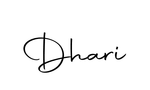 You should practise on your own different ways (Autography-DOLnW) to write your name (Dhari) in signature. don't let someone else do it for you. Dhari signature style 10 images and pictures png