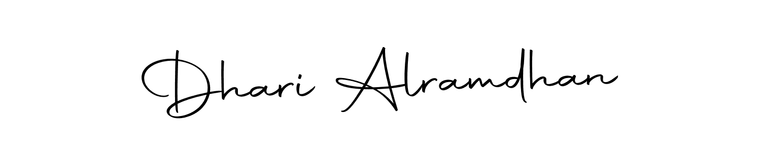 Similarly Autography-DOLnW is the best handwritten signature design. Signature creator online .You can use it as an online autograph creator for name Dhari Alramdhan. Dhari Alramdhan signature style 10 images and pictures png