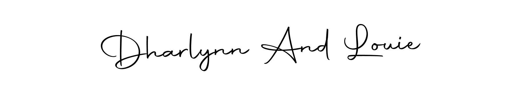 How to make Dharlynn And Louie signature? Autography-DOLnW is a professional autograph style. Create handwritten signature for Dharlynn And Louie name. Dharlynn And Louie signature style 10 images and pictures png