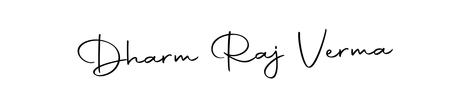 The best way (Autography-DOLnW) to make a short signature is to pick only two or three words in your name. The name Dharm Raj Verma include a total of six letters. For converting this name. Dharm Raj Verma signature style 10 images and pictures png