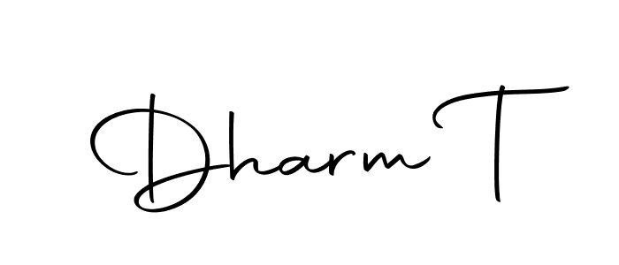 This is the best signature style for the Dharm T name. Also you like these signature font (Autography-DOLnW). Mix name signature. Dharm T signature style 10 images and pictures png