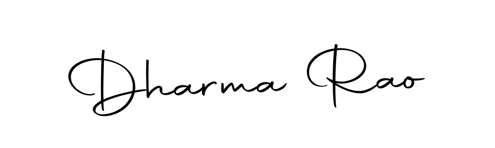 Make a beautiful signature design for name Dharma Rao. With this signature (Autography-DOLnW) style, you can create a handwritten signature for free. Dharma Rao signature style 10 images and pictures png