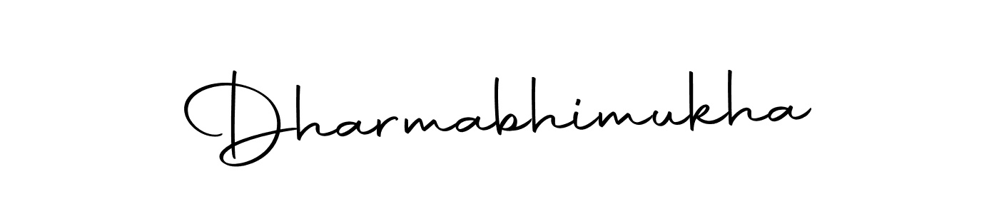 Also we have Dharmabhimukha name is the best signature style. Create professional handwritten signature collection using Autography-DOLnW autograph style. Dharmabhimukha signature style 10 images and pictures png