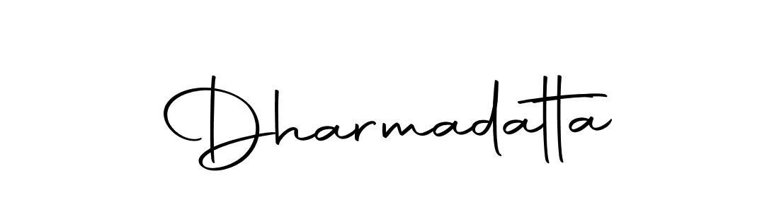 Make a beautiful signature design for name Dharmadatta. With this signature (Autography-DOLnW) style, you can create a handwritten signature for free. Dharmadatta signature style 10 images and pictures png
