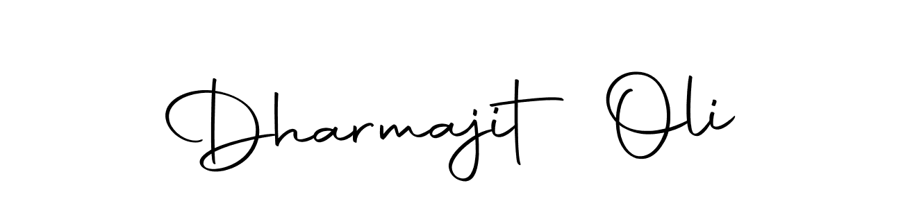 Create a beautiful signature design for name Dharmajit Oli. With this signature (Autography-DOLnW) fonts, you can make a handwritten signature for free. Dharmajit Oli signature style 10 images and pictures png