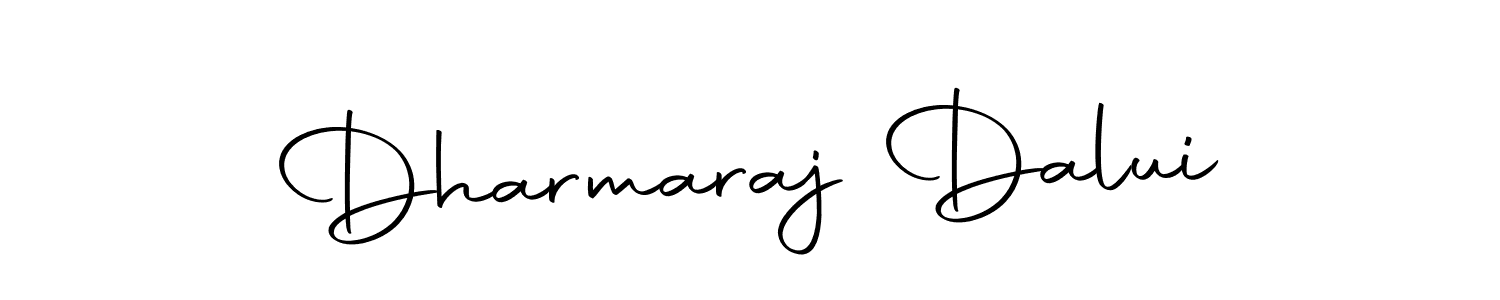 You can use this online signature creator to create a handwritten signature for the name Dharmaraj Dalui. This is the best online autograph maker. Dharmaraj Dalui signature style 10 images and pictures png