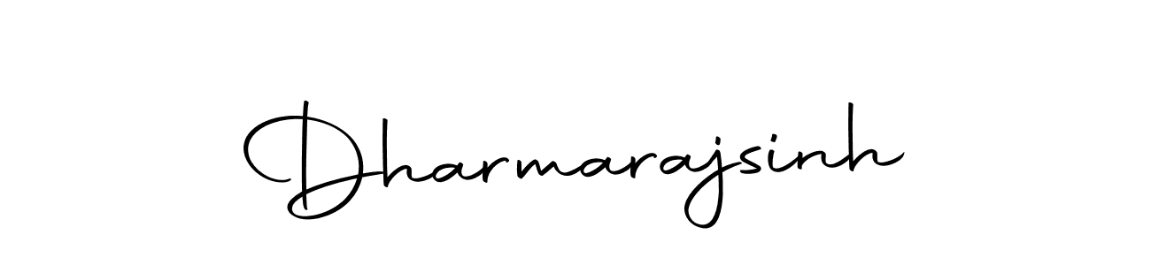 Create a beautiful signature design for name Dharmarajsinh. With this signature (Autography-DOLnW) fonts, you can make a handwritten signature for free. Dharmarajsinh signature style 10 images and pictures png