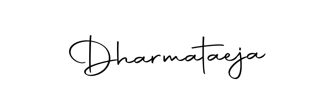Create a beautiful signature design for name Dharmataeja. With this signature (Autography-DOLnW) fonts, you can make a handwritten signature for free. Dharmataeja signature style 10 images and pictures png