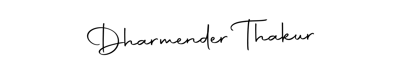 How to make Dharmender Thakur signature? Autography-DOLnW is a professional autograph style. Create handwritten signature for Dharmender Thakur name. Dharmender Thakur signature style 10 images and pictures png