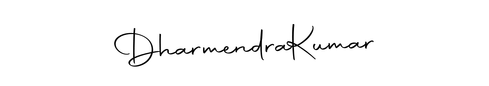 Make a beautiful signature design for name Dharmendra  Kumar. With this signature (Autography-DOLnW) style, you can create a handwritten signature for free. Dharmendra  Kumar signature style 10 images and pictures png