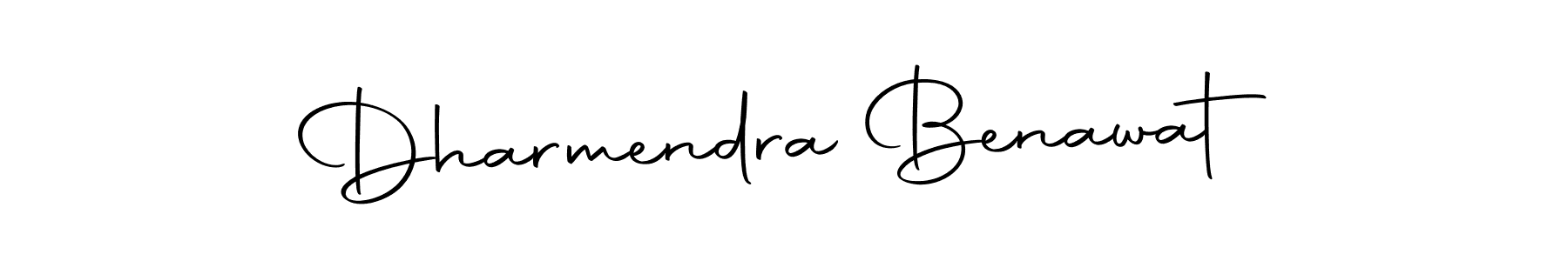 Make a beautiful signature design for name Dharmendra Benawat. With this signature (Autography-DOLnW) style, you can create a handwritten signature for free. Dharmendra Benawat signature style 10 images and pictures png