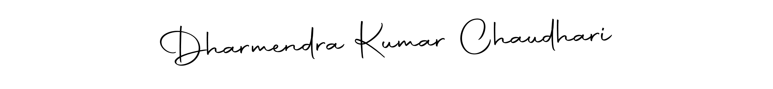 Also we have Dharmendra Kumar Chaudhari name is the best signature style. Create professional handwritten signature collection using Autography-DOLnW autograph style. Dharmendra Kumar Chaudhari signature style 10 images and pictures png