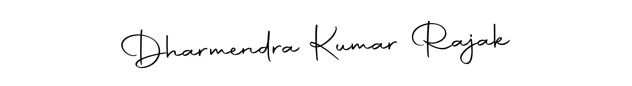 Create a beautiful signature design for name Dharmendra Kumar Rajak. With this signature (Autography-DOLnW) fonts, you can make a handwritten signature for free. Dharmendra Kumar Rajak signature style 10 images and pictures png