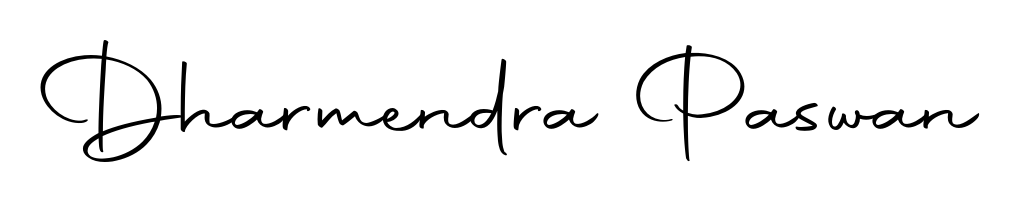 A stylish, flowing autograph style designed for name Dharmendra Paswan using Autography-DOLnW typography. Perfect for digital creative projects. Dharmendra Paswan signature style 10 images and pictures png