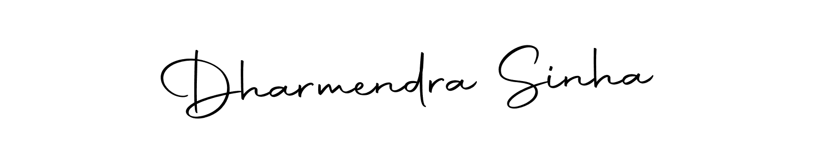 Use a signature maker to create a handwritten signature online. With this signature software, you can design (Autography-DOLnW) your own signature for name Dharmendra Sinha. Dharmendra Sinha signature style 10 images and pictures png