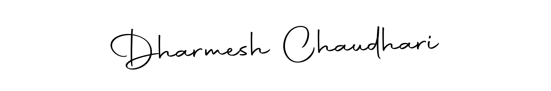 The best way (Autography-DOLnW) to make a short signature is to pick only two or three words in your name. The name Dharmesh Chaudhari include a total of six letters. For converting this name. Dharmesh Chaudhari signature style 10 images and pictures png