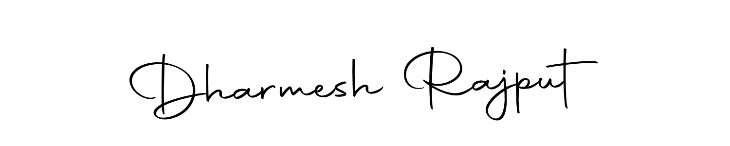 Use a signature maker to create a handwritten signature online. With this signature software, you can design (Autography-DOLnW) your own signature for name Dharmesh Rajput. Dharmesh Rajput signature style 10 images and pictures png