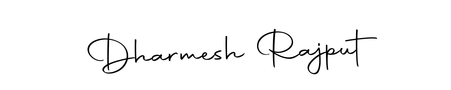 Use a signature maker to create a handwritten signature online. With this signature software, you can design (Autography-DOLnW) your own signature for name Dharmesh Rajput. Dharmesh Rajput signature style 10 images and pictures png