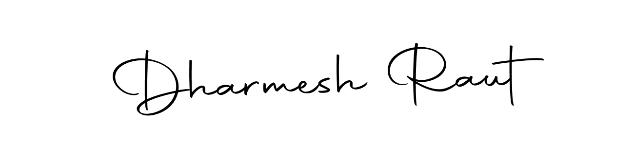 Dharmesh Raut stylish signature style. Best Handwritten Sign (Autography-DOLnW) for my name. Handwritten Signature Collection Ideas for my name Dharmesh Raut. Dharmesh Raut signature style 10 images and pictures png