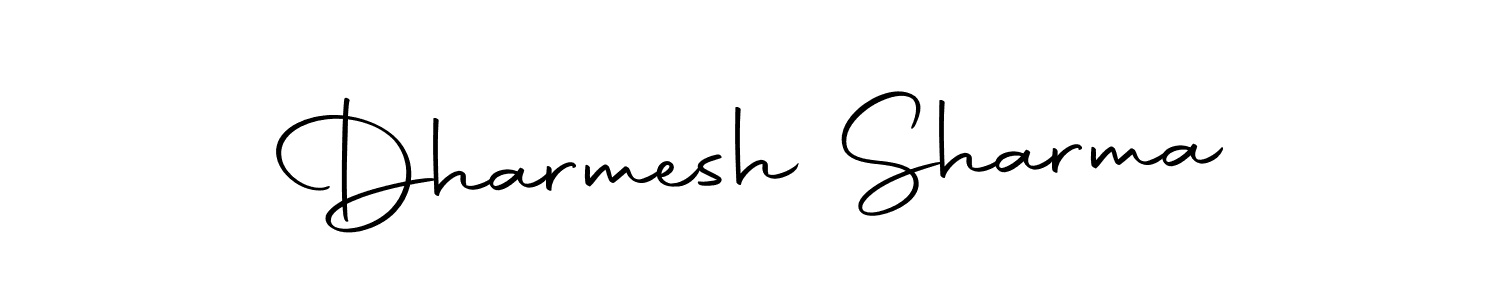 Also we have Dharmesh Sharma name is the best signature style. Create professional handwritten signature collection using Autography-DOLnW autograph style. Dharmesh Sharma signature style 10 images and pictures png