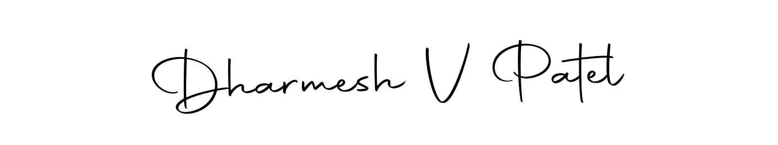 How to make Dharmesh V Patel signature? Autography-DOLnW is a professional autograph style. Create handwritten signature for Dharmesh V Patel name. Dharmesh V Patel signature style 10 images and pictures png