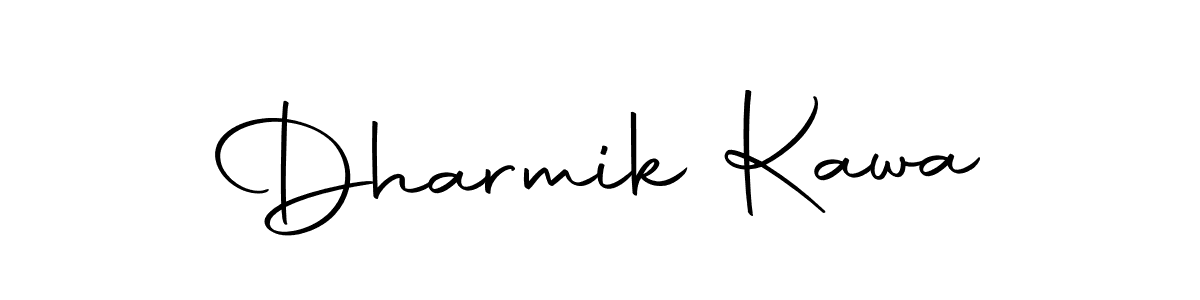 Make a beautiful signature design for name Dharmik Kawa. With this signature (Autography-DOLnW) style, you can create a handwritten signature for free. Dharmik Kawa signature style 10 images and pictures png