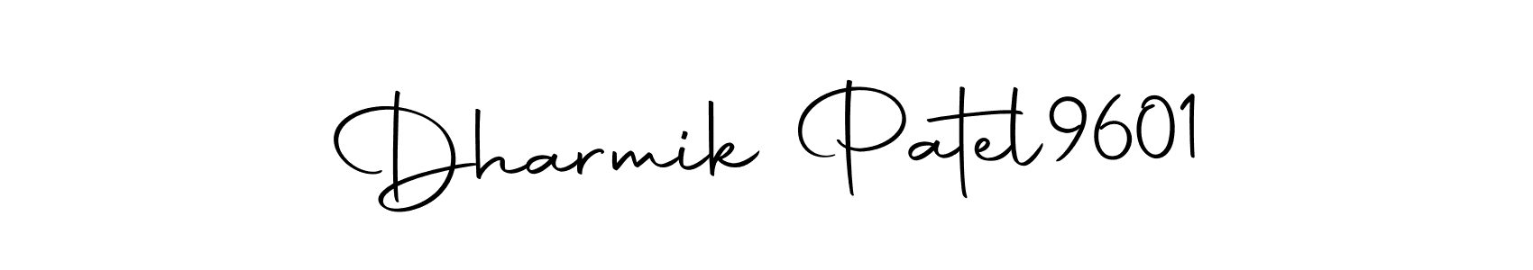 The best way (Autography-DOLnW) to make a short signature is to pick only two or three words in your name. The name Dharmik Patel9601 include a total of six letters. For converting this name. Dharmik Patel9601 signature style 10 images and pictures png