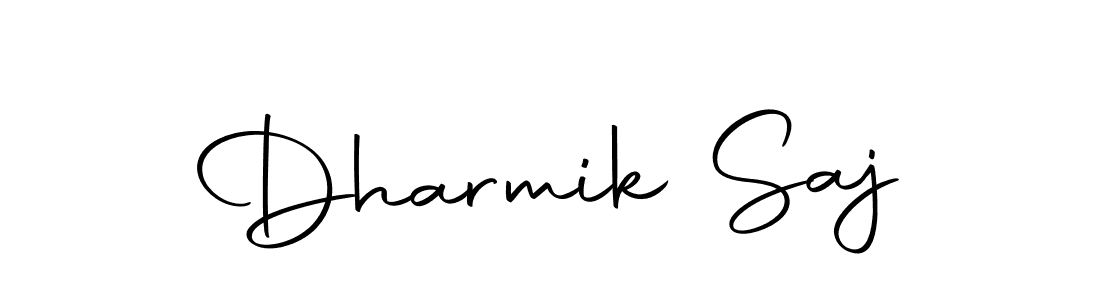 Dharmik Saj stylish signature style. Best Handwritten Sign (Autography-DOLnW) for my name. Handwritten Signature Collection Ideas for my name Dharmik Saj. Dharmik Saj signature style 10 images and pictures png