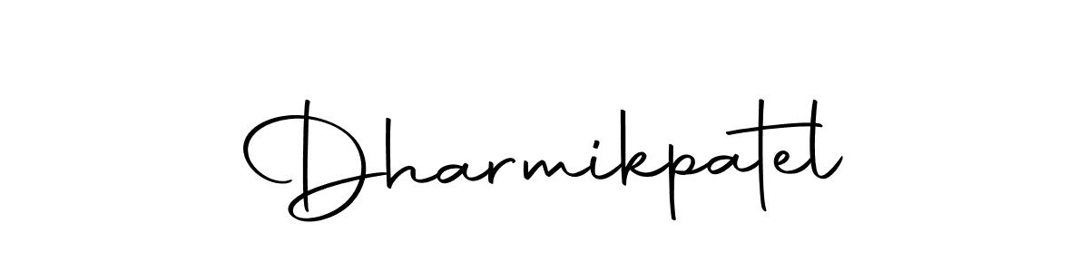 Dharmikpatel stylish signature style. Best Handwritten Sign (Autography-DOLnW) for my name. Handwritten Signature Collection Ideas for my name Dharmikpatel. Dharmikpatel signature style 10 images and pictures png