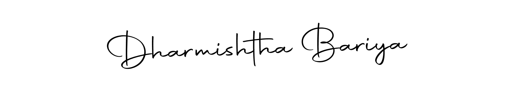 You can use this online signature creator to create a handwritten signature for the name Dharmishtha Bariya. This is the best online autograph maker. Dharmishtha Bariya signature style 10 images and pictures png