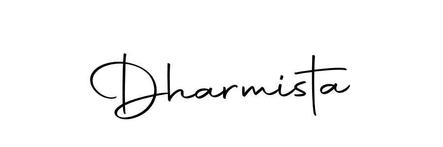 The best way (Autography-DOLnW) to make a short signature is to pick only two or three words in your name. The name Dharmista include a total of six letters. For converting this name. Dharmista signature style 10 images and pictures png