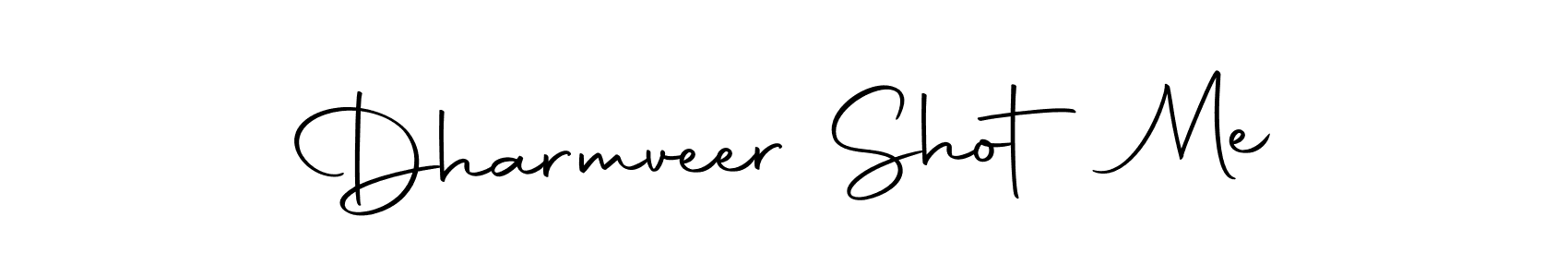 You can use this online signature creator to create a handwritten signature for the name Dharmveer Shot Me. This is the best online autograph maker. Dharmveer Shot Me signature style 10 images and pictures png